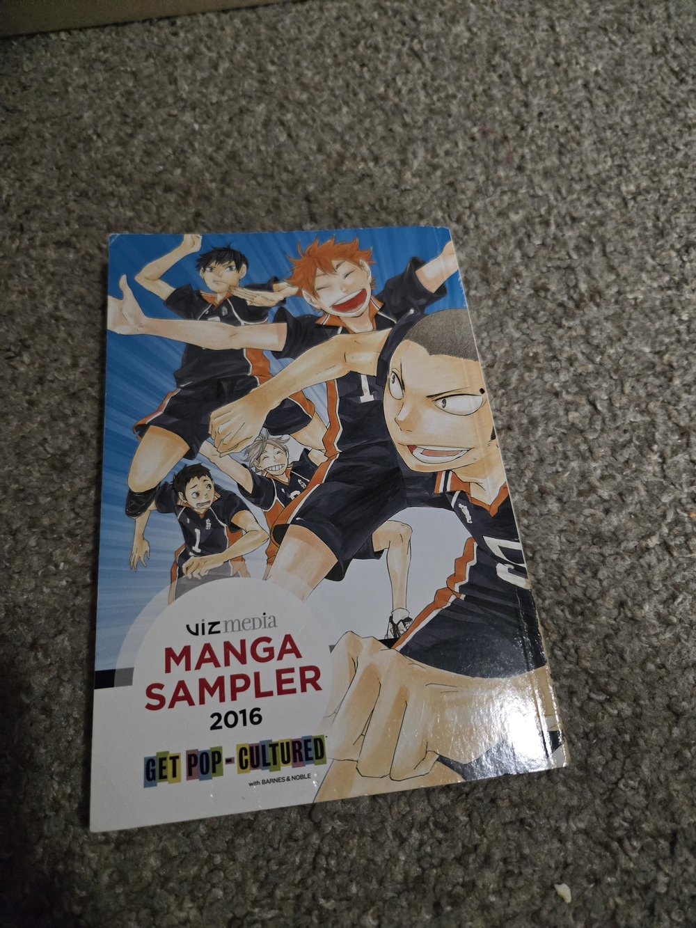 VIZ Media Manga Sampler 2016 - Blue Cover